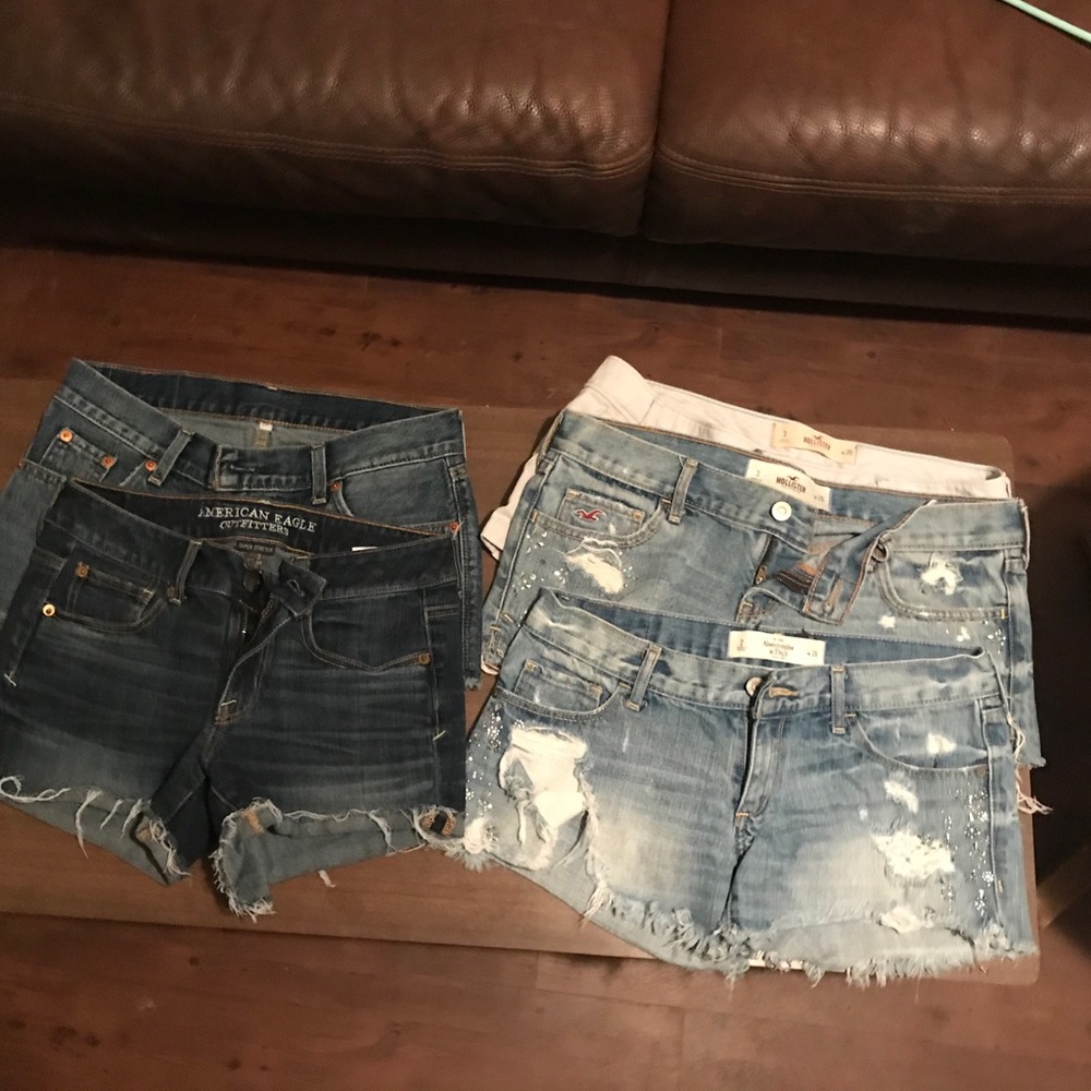 5 pairs of size 2 name brand shorts bundle